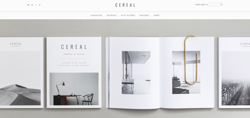 簡約中的力量 黑白灰低調大氣網頁設計鑒賞